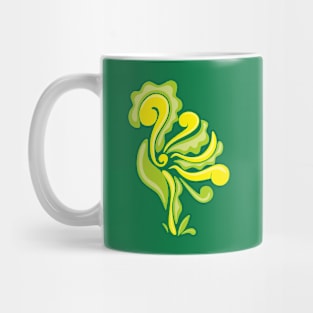 Cute Plants and Pets Illustrarion Mug